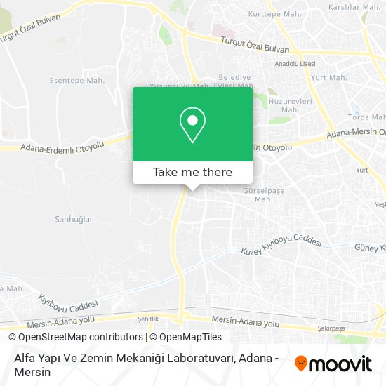 Alfa Yapı Ve Zemin Mekaniği Laboratuvarı map