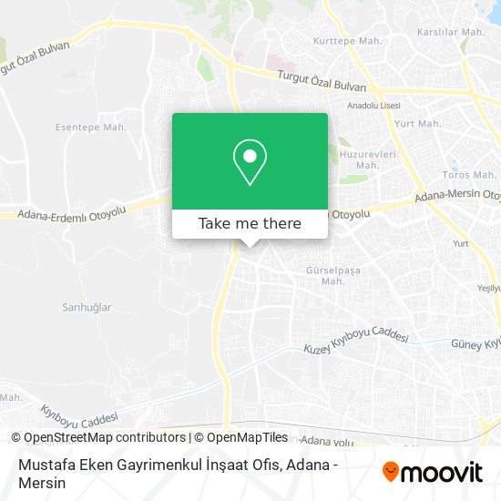 Mustafa Eken Gayrimenkul İnşaat Ofis map