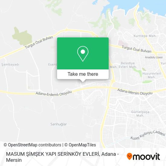 MASUM ŞİMŞEK YAPI SERİNKÖY EVLERİ map