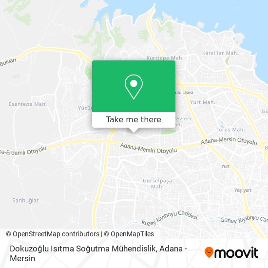Dokuzoğlu Isıtma Soğutma Mühendislik map