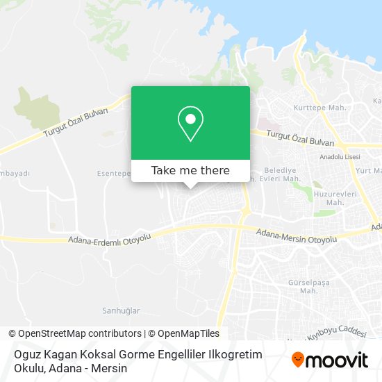 Oguz Kagan Koksal Gorme Engelliler Ilkogretim Okulu map