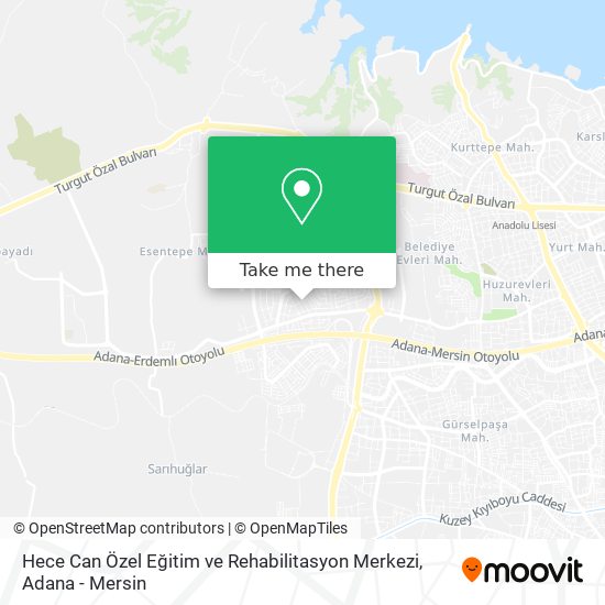 Hece Can Özel Eğitim ve Rehabilitasyon Merkezi map