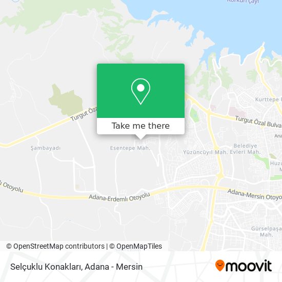 Selçuklu Konakları map