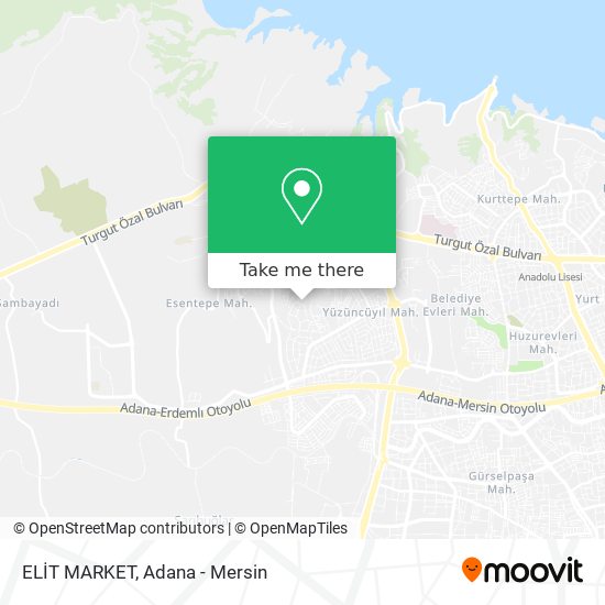 ELİT MARKET map