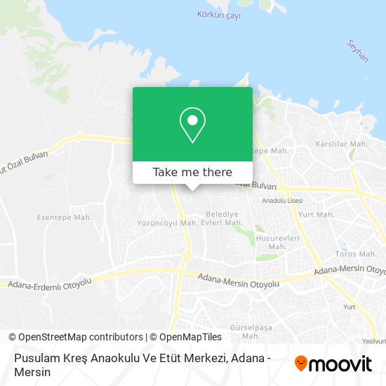 Pusulam Kreş Anaokulu Ve Etüt Merkezi map