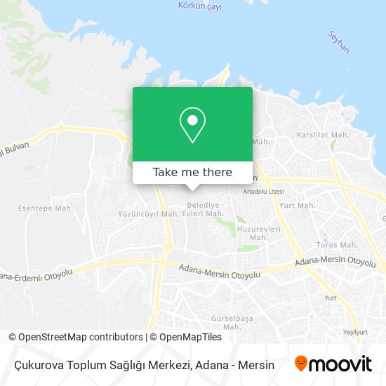 Çukurova Toplum Sağlığı Merkezi map