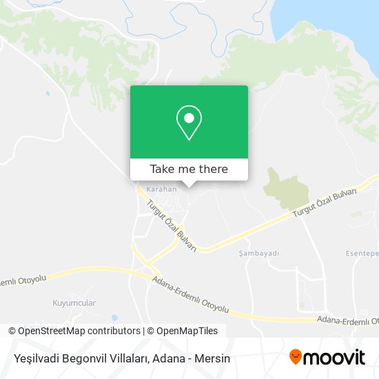 Yeşilvadi Begonvil Villaları map