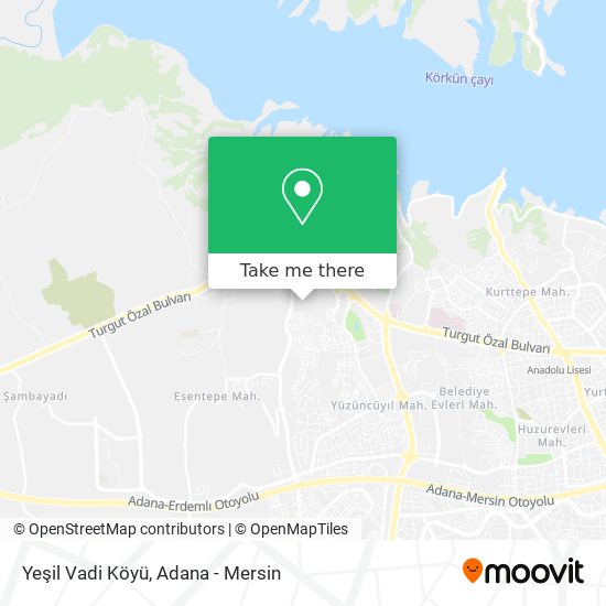 Yeşil Vadi Köyü map