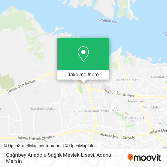 Çağrıbey Anadolu Sağlık Meslek Lisesi map
