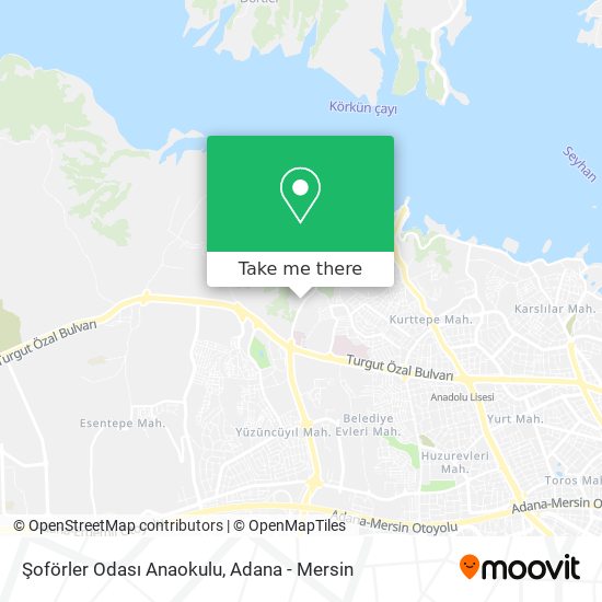 Şoförler Odası Anaokulu map
