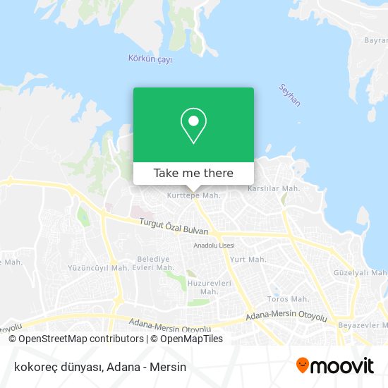 kokoreç dünyası map