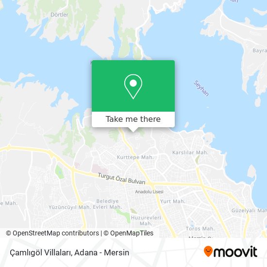 Çamlıgöl Villaları map