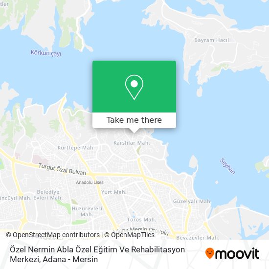 Özel Nermin Abla Özel Eğitim Ve Rehabilitasyon Merkezi map