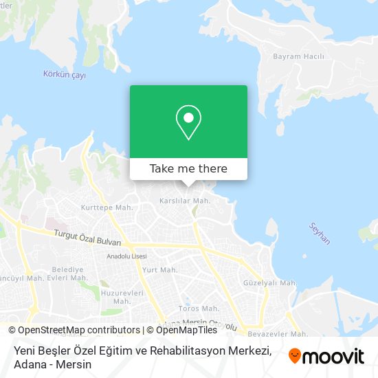 Yeni Beşler Özel Eğitim ve Rehabilitasyon Merkezi map