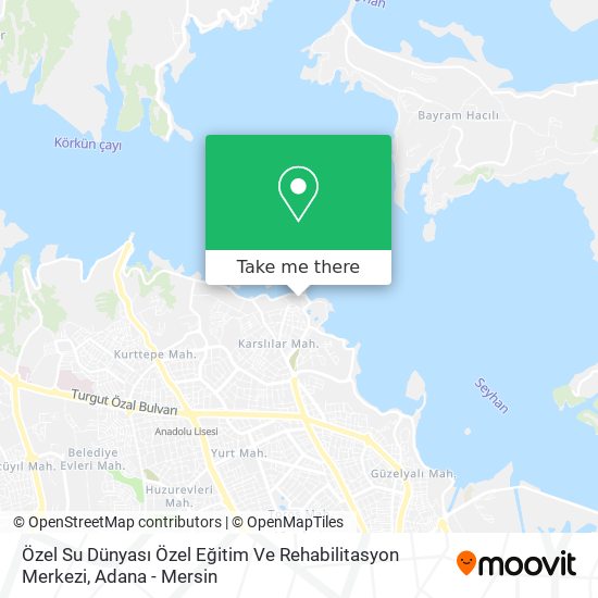 Özel Su Dünyası Özel Eğitim Ve Rehabilitasyon Merkezi map