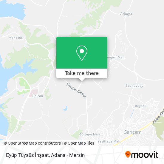 Eyüp Tüysüz İnşaat map