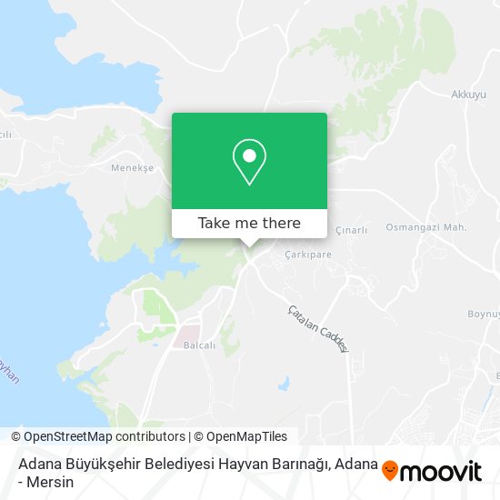 Adana Büyükşehir Belediyesi Hayvan Barınağı map