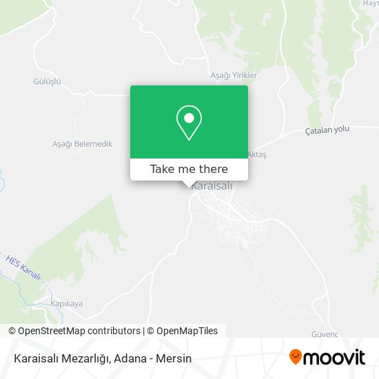 Karaisalı Mezarlığı map