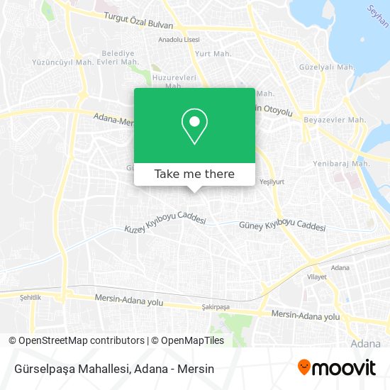 Gürselpaşa Mahallesi map