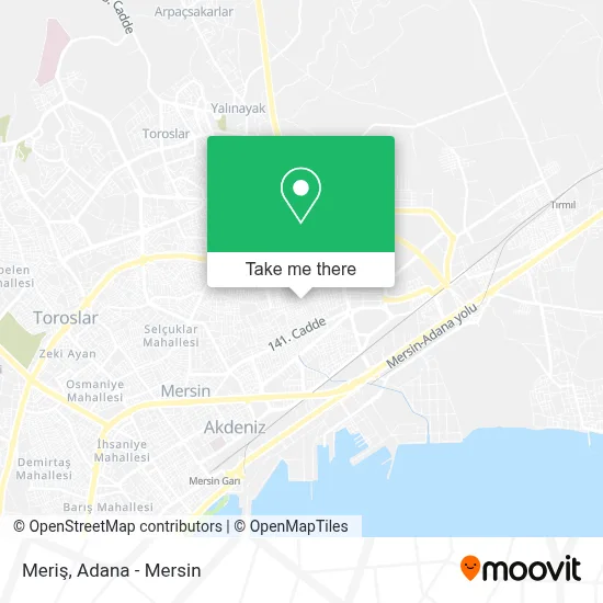 Meriş map