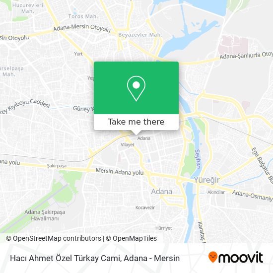 Hacı Ahmet Özel Türkay Cami map