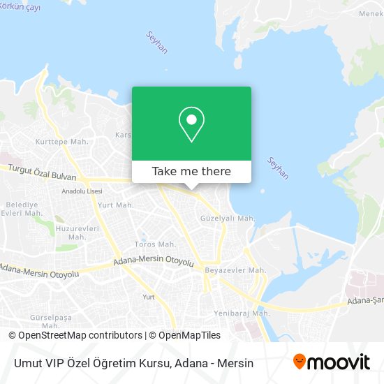 Umut VIP Özel Öğretim Kursu map