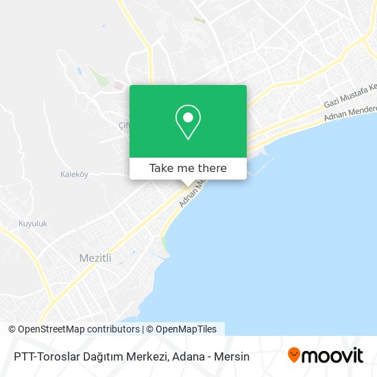 PTT-Toroslar Dağıtım Merkezi map