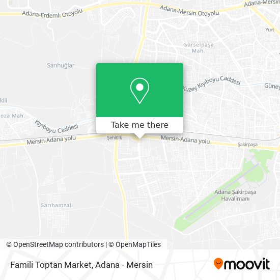 Famili Toptan Market map