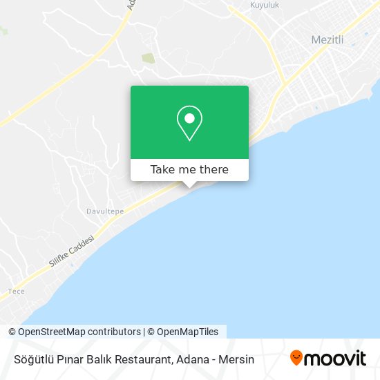 Söğütlü Pınar Balık Restaurant map