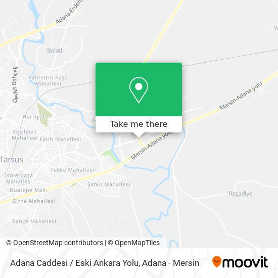 Adana Caddesi / Eski Ankara Yolu map