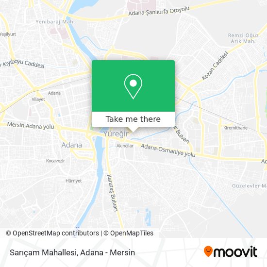 Sarıçam Mahallesi map