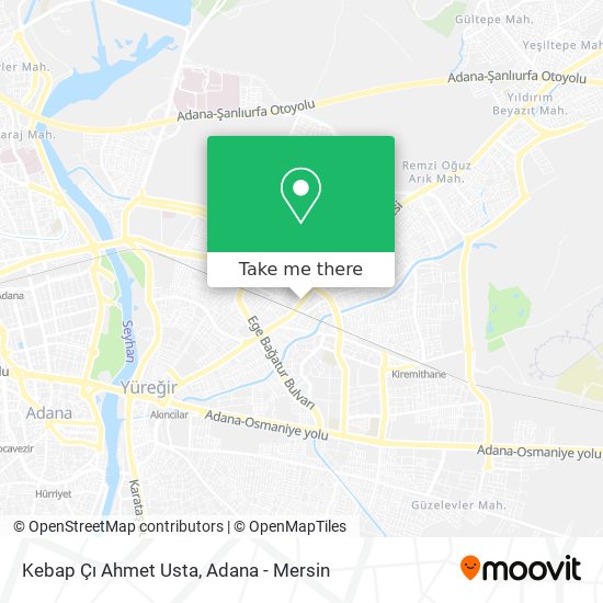 Kebap Çı Ahmet Usta map