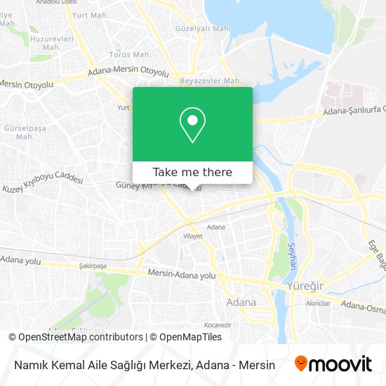 Namık Kemal Aile Sağlığı Merkezi map