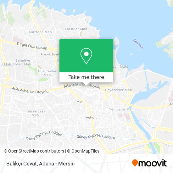 Balıkçı Cevat map