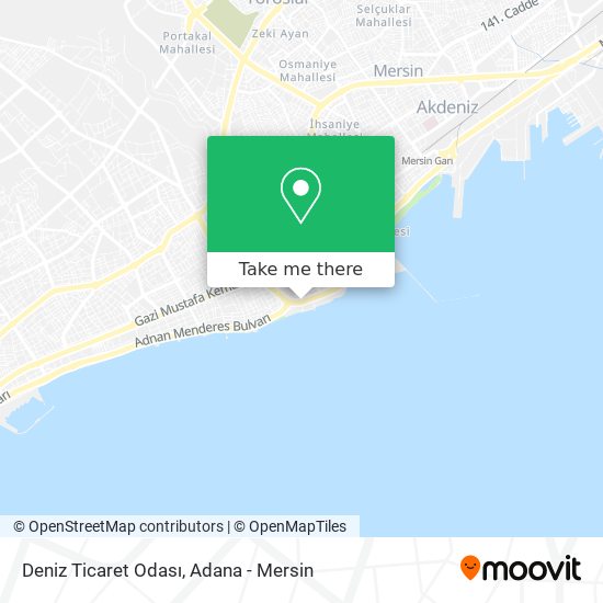 Deniz Ticaret Odası map