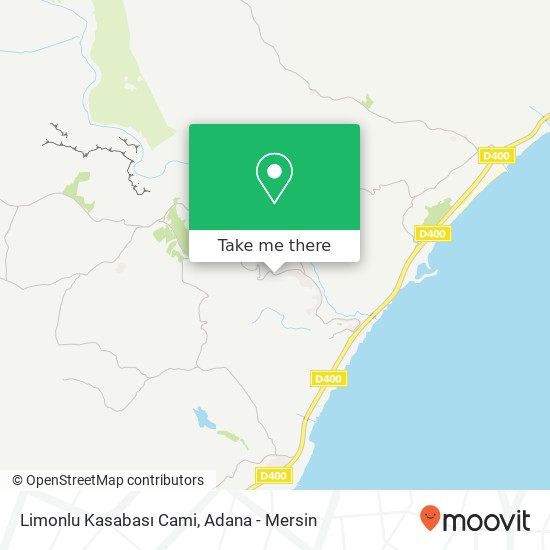 Limonlu Kasabası Cami map