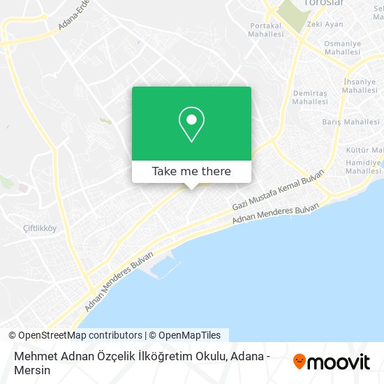 Mehmet Adnan Özçelik İlköğretim Okulu map