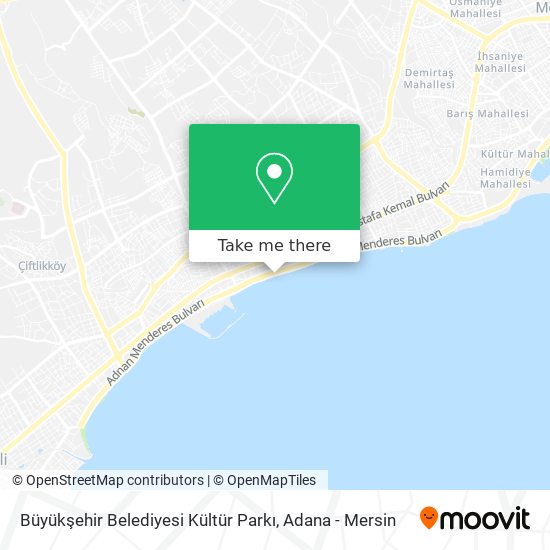 Büyükşehir Belediyesi Kültür Parkı map