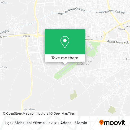 Uçak Mahallesi Yüzme Havuzu map