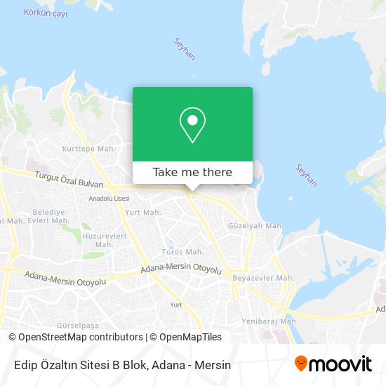 Edip Özaltın Sitesi B Blok map