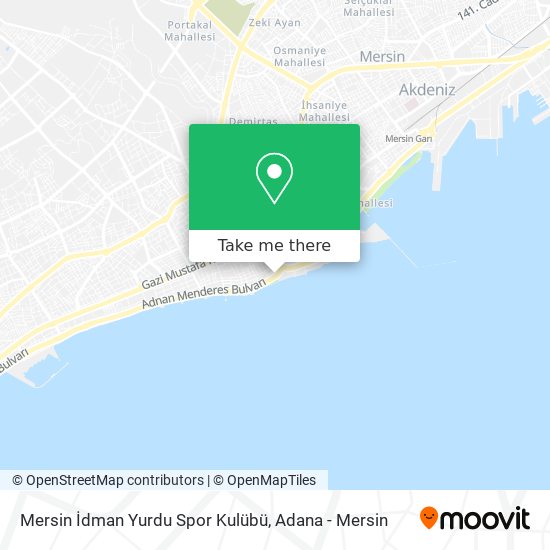 Mersin İdman Yurdu Spor Kulübü map