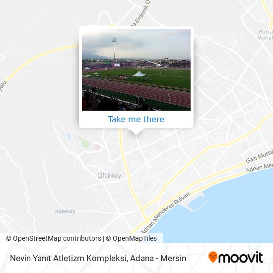 Nevin Yanıt Atletizm Kompleksi map