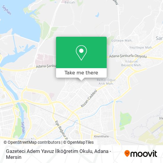 Gazeteci Adem Yavuz İlköğretim Okulu map