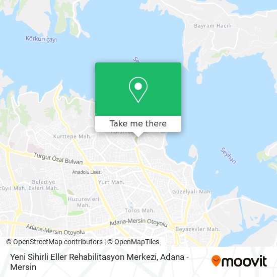 Yeni Sihirli Eller Rehabilitasyon Merkezi map