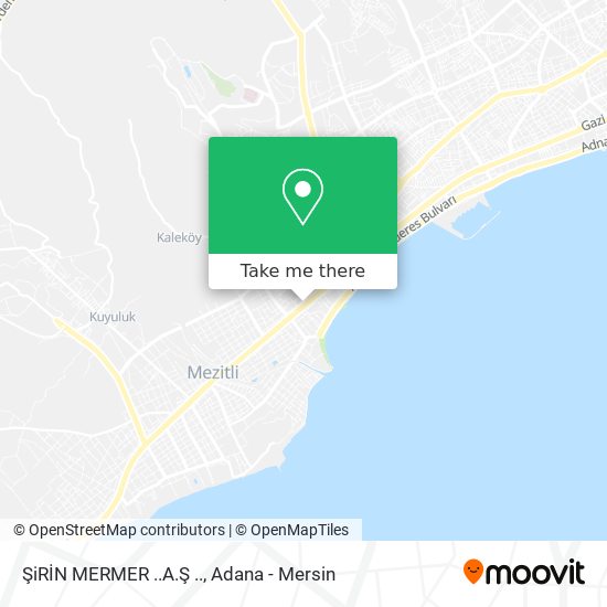 ŞiRİN MERMER ..A.Ş .. map
