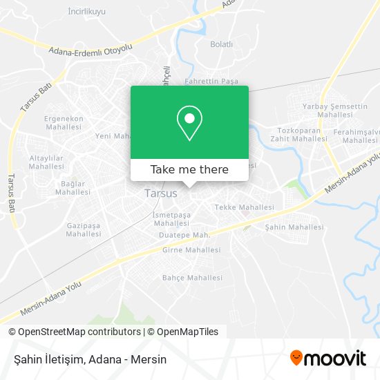 Şahin İletişim map