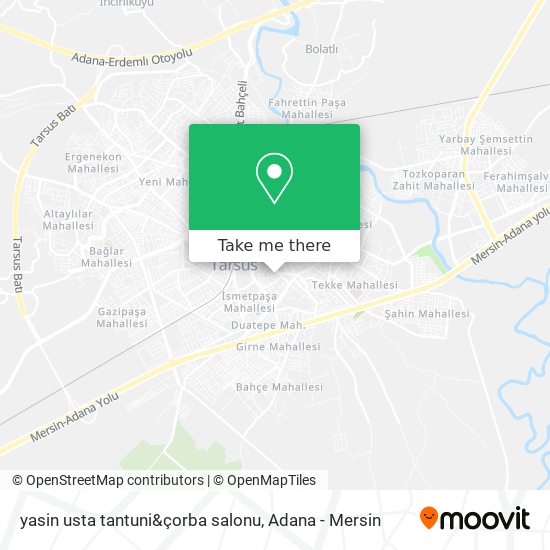 yasin usta tantuni&çorba salonu map