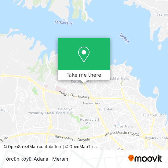 õrcün kõyü map