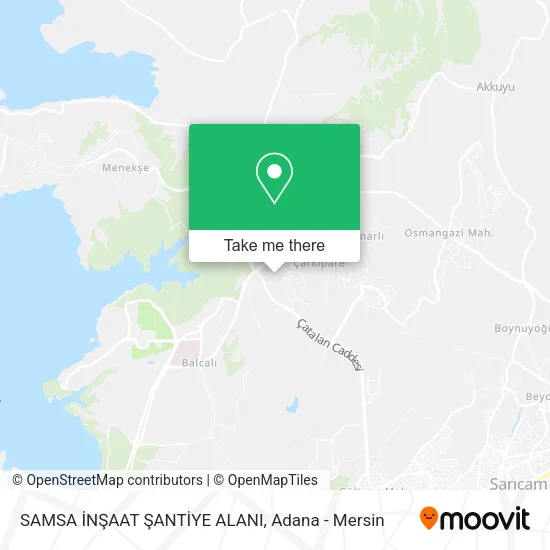 SAMSA İNŞAAT ŞANTİYE ALANI map