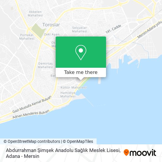 Abdurrahman Şimşek Anadolu Sağlık Meslek Lisesi map